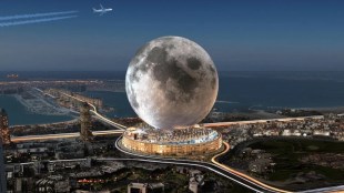 Moon shaped Luxury Resort