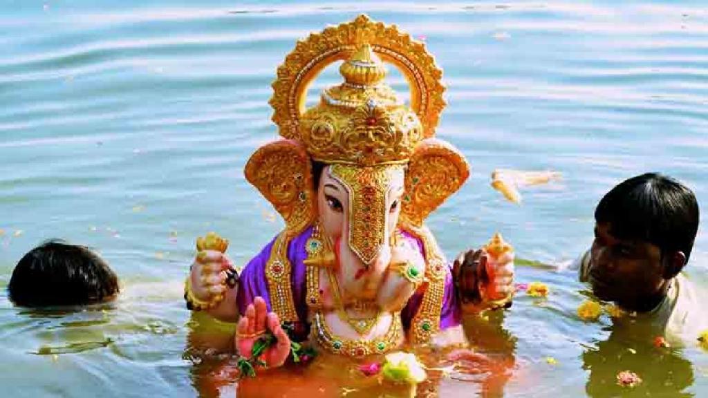 241public and 8355 gharguti ganpati immersion completed in in jubilation in navi mumbai