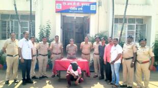 Thief attempts break atm machin kupwad sangli