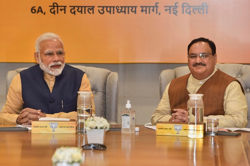 Narendra Modi J P Nadda