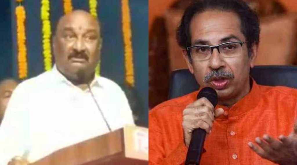 Sandeepan Bhumare and Uddhav Thackeray