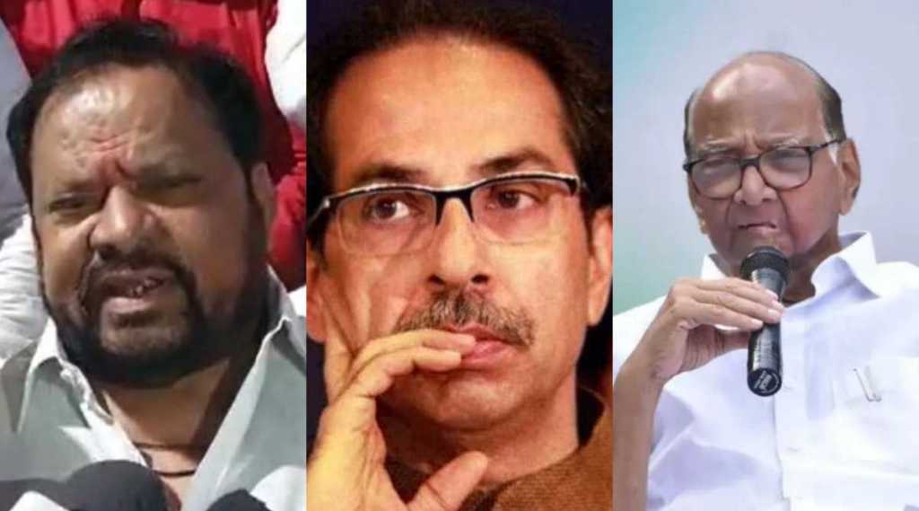 Shahajibapu Patil Uddhav Thackeray Sharad Pawar