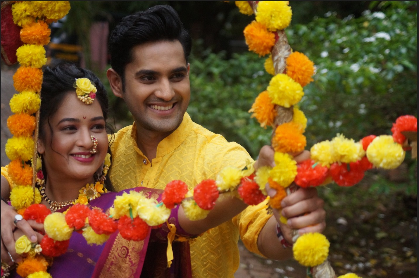 Sukh Mhanje Nakki Kay Asta Gauri Baby Shower Photos