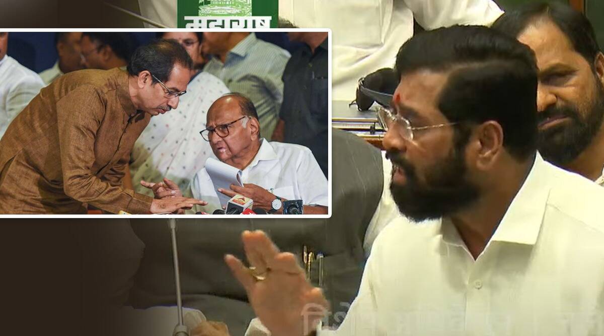 CM Ekanath Shinde Answers Criticism By Shivsena Chief Uddhav claiming Shinde Group stole my father Balasaheb Thackeray