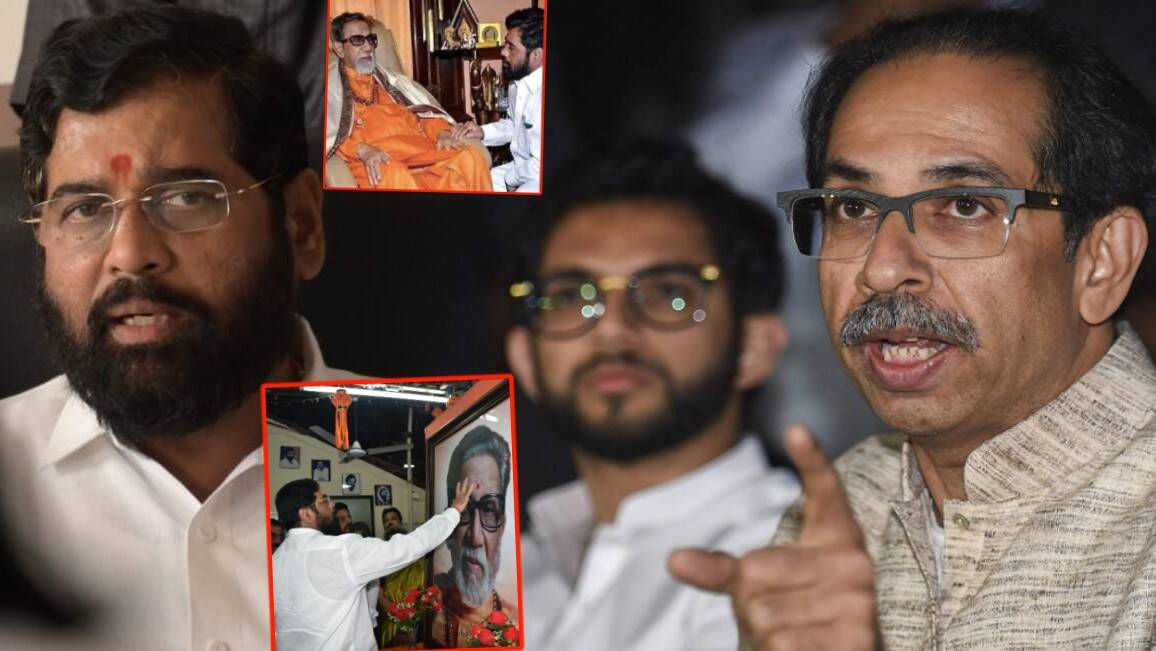 CM Ekanath Shinde Answers Criticism By Shivsena Chief Uddhav claiming Shinde Group stole my father Balasaheb Thackeray