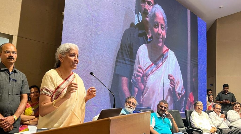 Union Finance Minister Nirmala Sitharaman