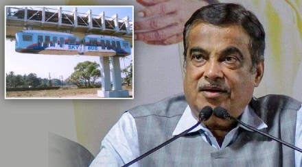 Nitin Gadkari on Skybus Projec