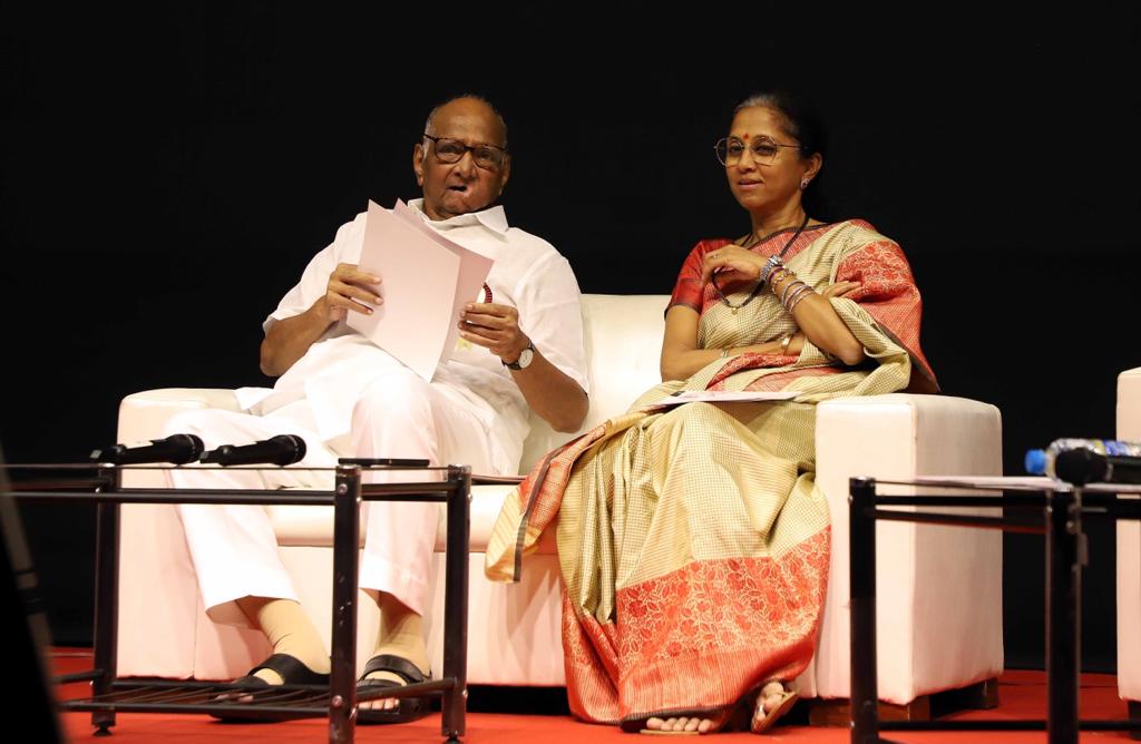 ncp chief sharad pawar and supriya sule interview