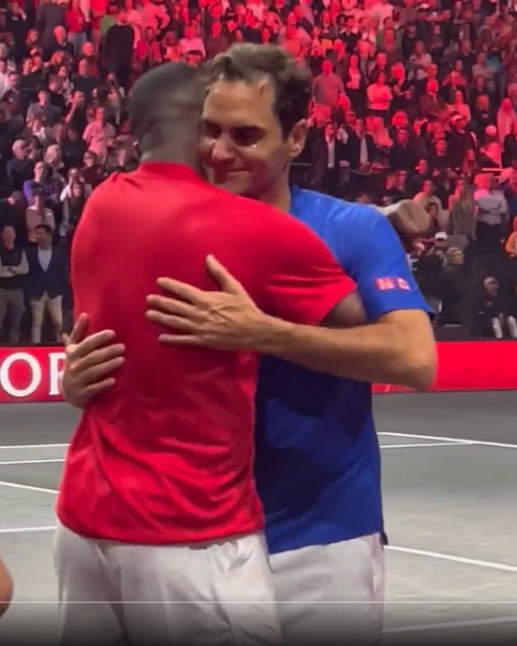 Roger Federer emotional farewell Rafael Nadal retirement match