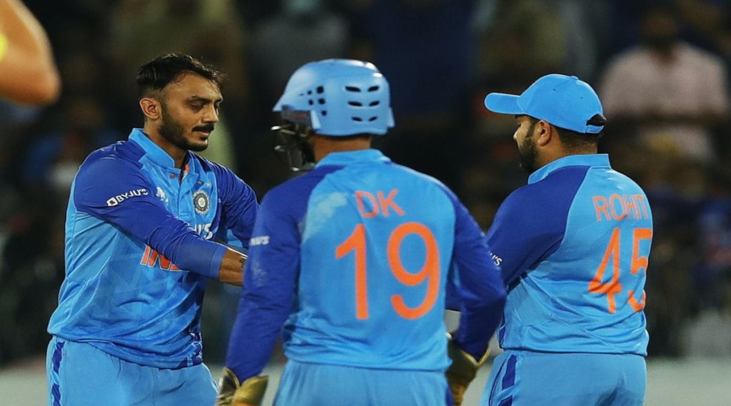 Akshar Patel's magic worked, his spin hurt the kangaro