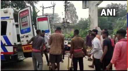 devotees accident in ambaji