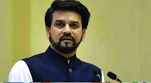Union Information and Broadcasting Minister Anurag Thakur