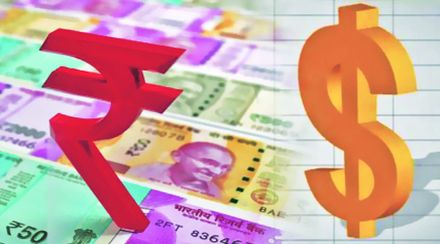 as rupee dollar