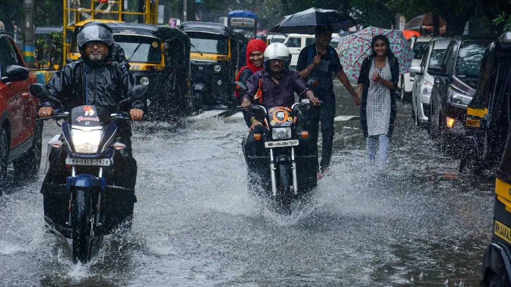 शहरातील अनेक भागांमध्ये मोठ्या प्रमाणात पाणी साचलं आहे.