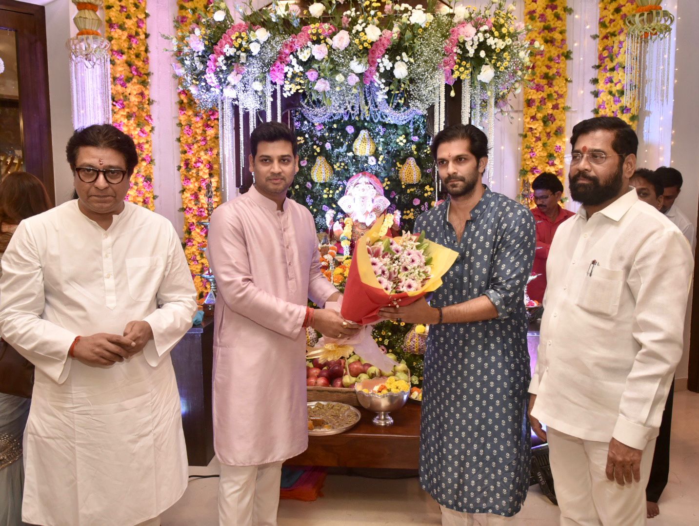 MNS Raj Thackeray Meets CM Eknath Shinde