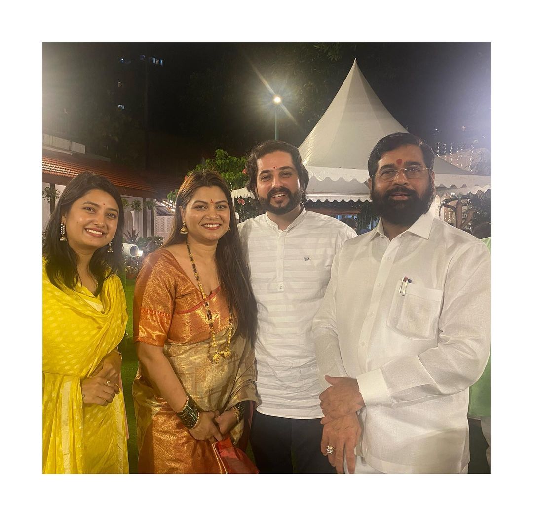 cm eknath shinde celeb meet