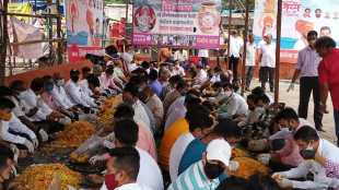 Collection of 175 tonnes of Nirmalya in dombivali -thane by Nana Dharmadhikari Pratishthan