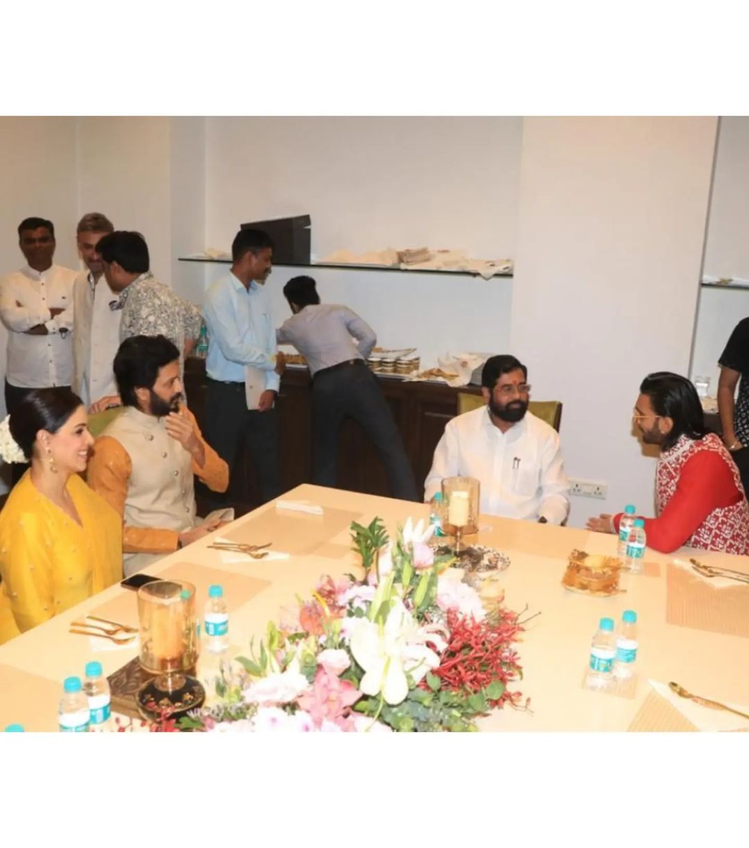 Ganesh Darshan at Chief Minister Eknath Shinde's 'Varsha' residence