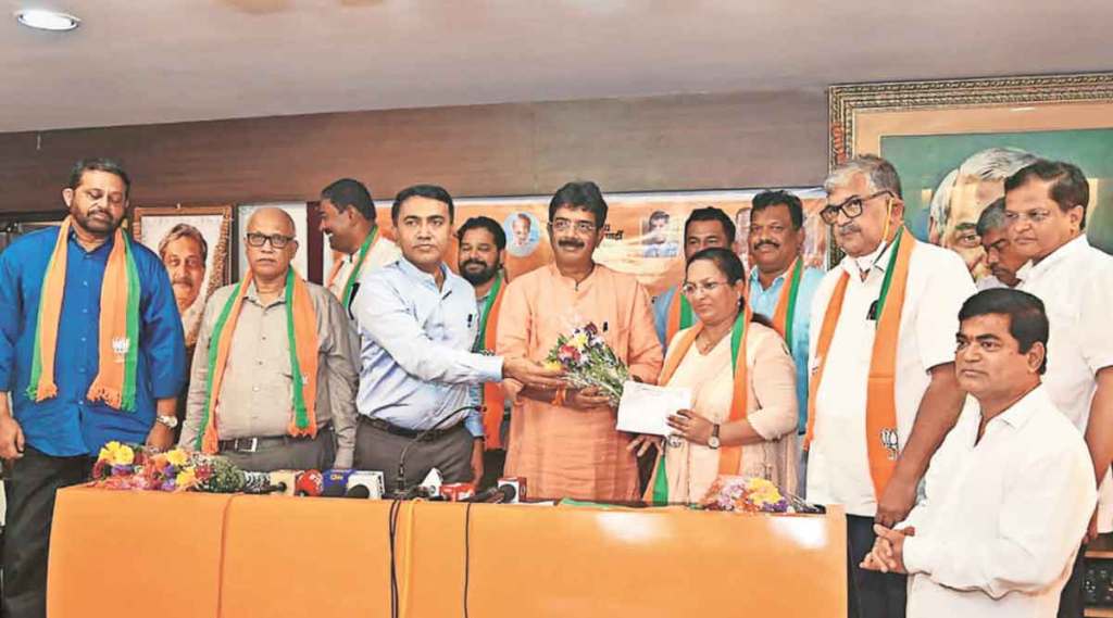 Congress Collapses In Goa Congress Collapses In Goa