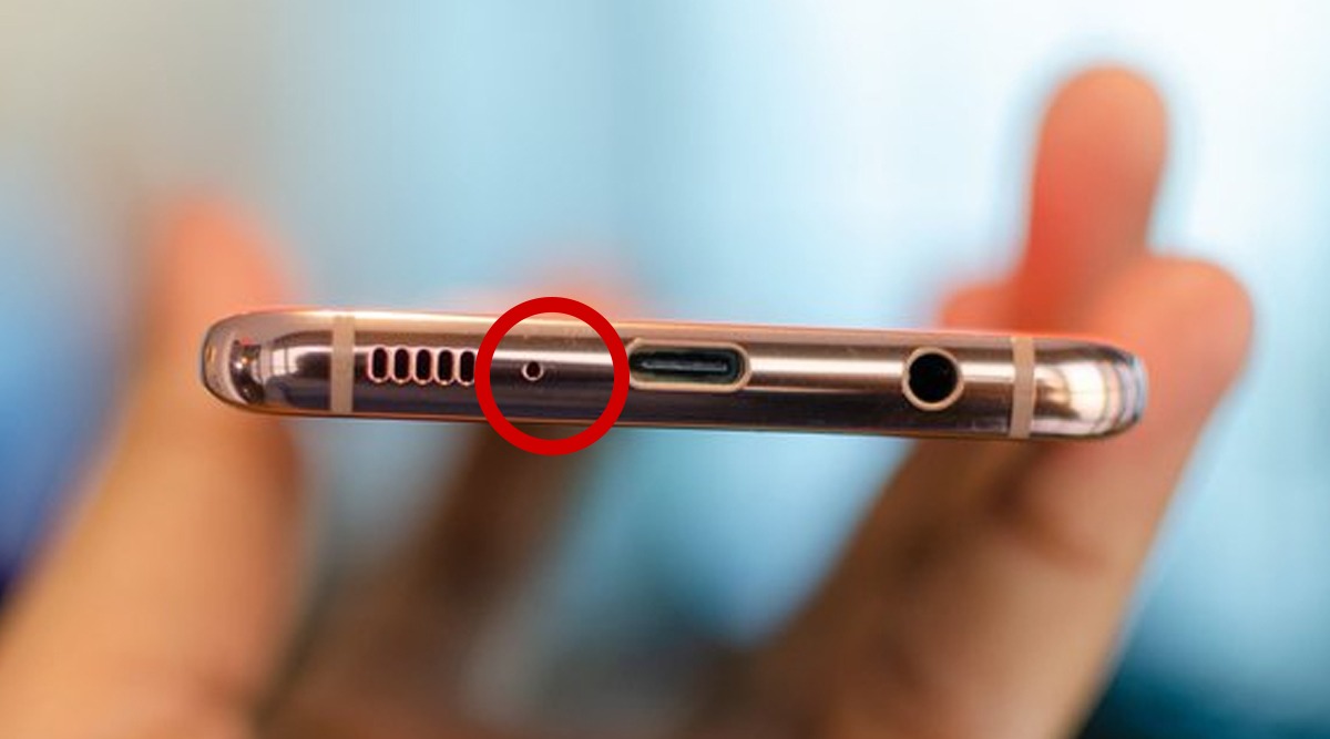 know the function of tiny hole at smartphone bottom pns 97 ...