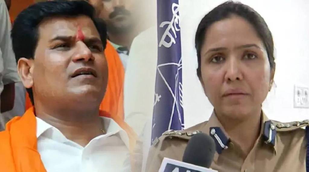 MLA ravi rana and CP arati singh MLA ravi rana and CP arati singh