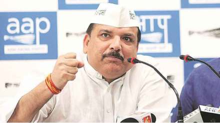 aap mp sanjay singh canceled press conference