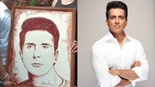 sonu sood blood painting