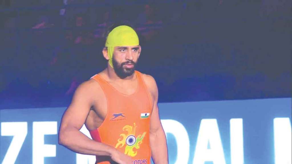 भारताचा आघाडीचा कुस्तीपटू बजरंग पुनिया