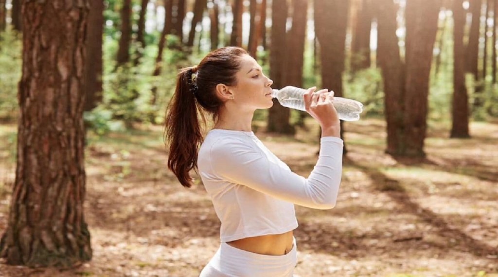 standing and drinking water is a bad habit