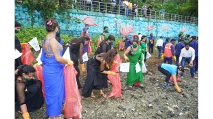 navi mumbai Record breaking record of transgender cleanliness