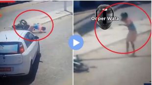 bike accident viral video
