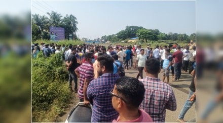 'माझं पेण' समितीकडून मुंबई - गोवा महामार्गावर आंदोलन