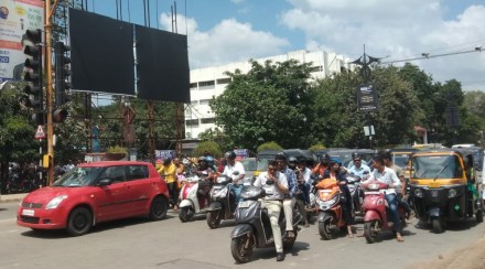 A solution to the traffic problem without signal Nashik