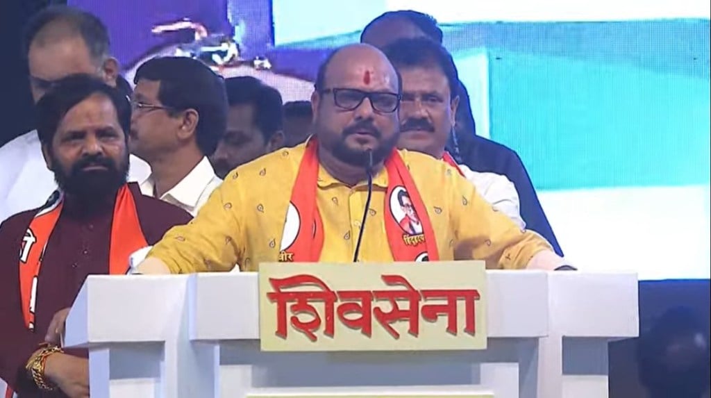 CM Eknath Shinde Dasara Melava 2022 Live Gulabrao Patil 15