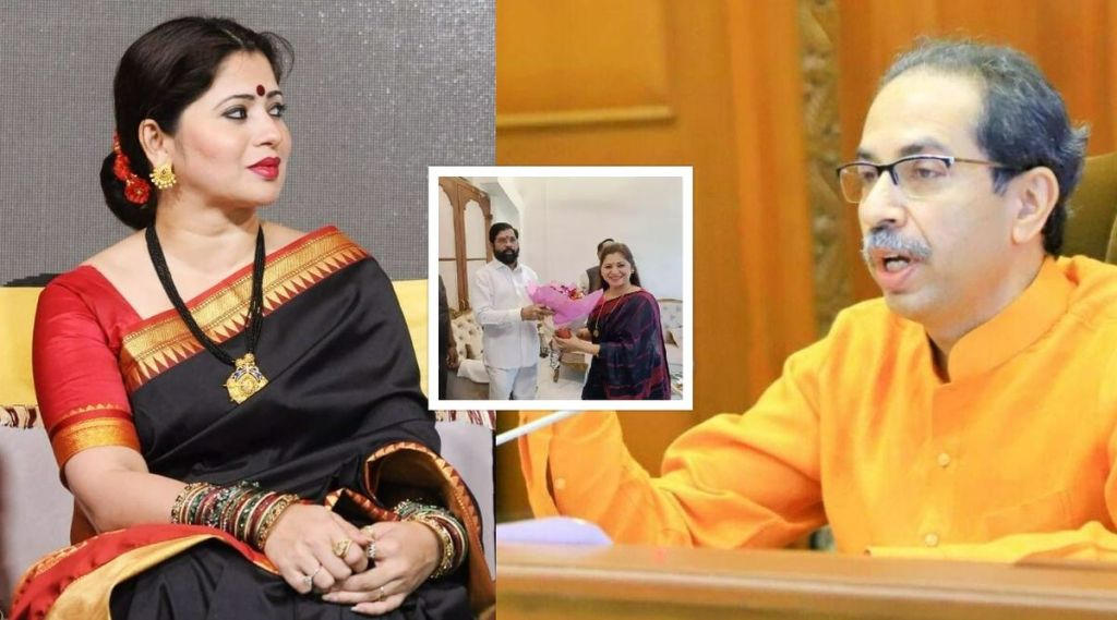 Deepali Sayyed Uddhav Thackeray Deepali Sayyed Uddhav Thackeray