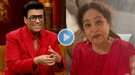 karan johar - kirron kher