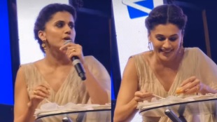 taapsee pannu eating golgappa