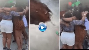 Viral Video 7 Girls Jump while dancing creates sinkhole