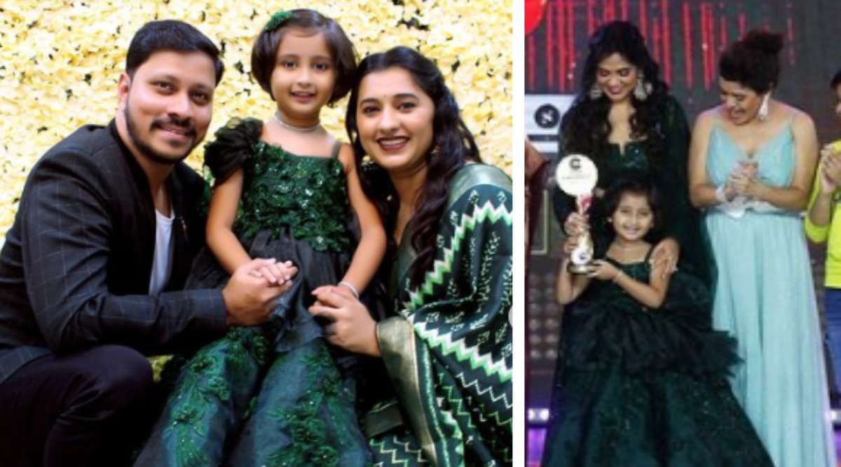 Zee Marathi Awards Majhi Tujhi Reshimgath Myra Vaikul New Look Pari Got best Child Actor Award