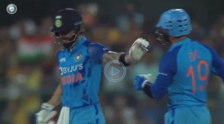 Ind vs SA Video Virat Kohli Dinesh Karthik