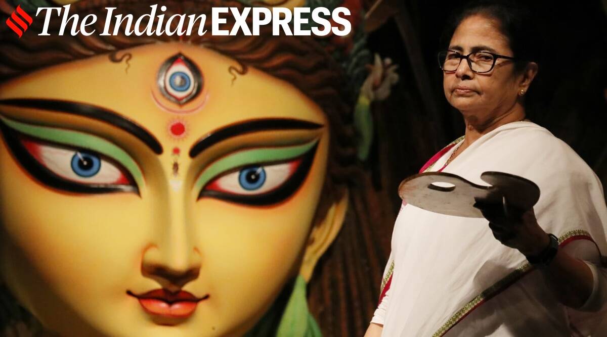 Navratri 2022 Mamata Banerjee Doing Garba