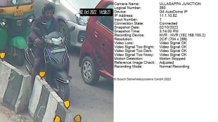 Man demands bengaluru traffic police to show evidence of him not wearing helmet backfires tweet goes viral
