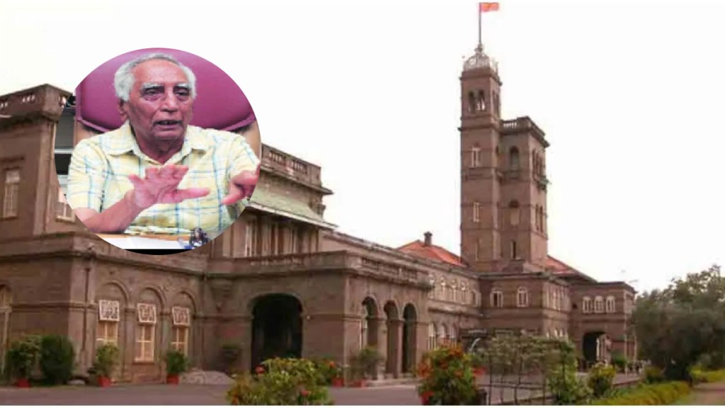 fee hike back pune university social worker dr baba adhaav pune