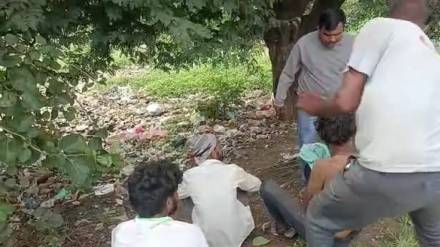 scrap collectors were brutally beaten in talegaon pimpri chinchwad