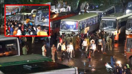Intrusion of brokers in the premises of st stations swargate bus stand case against 4 peoples pune