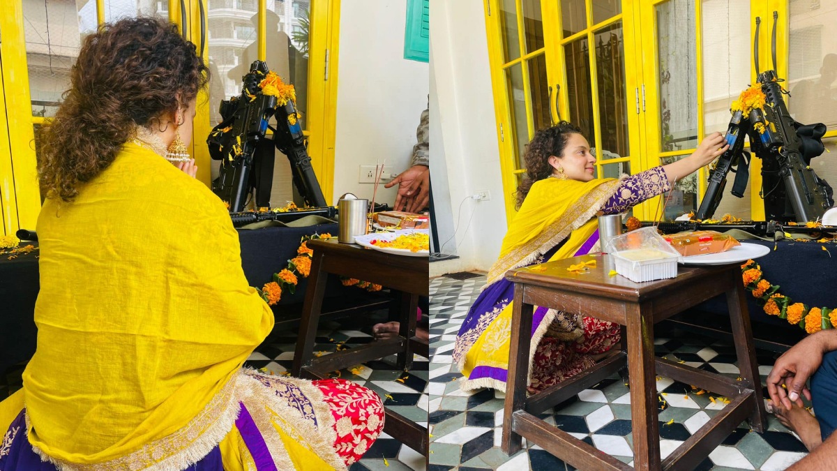 kangna ranaut vijayadashami dussehra 2022