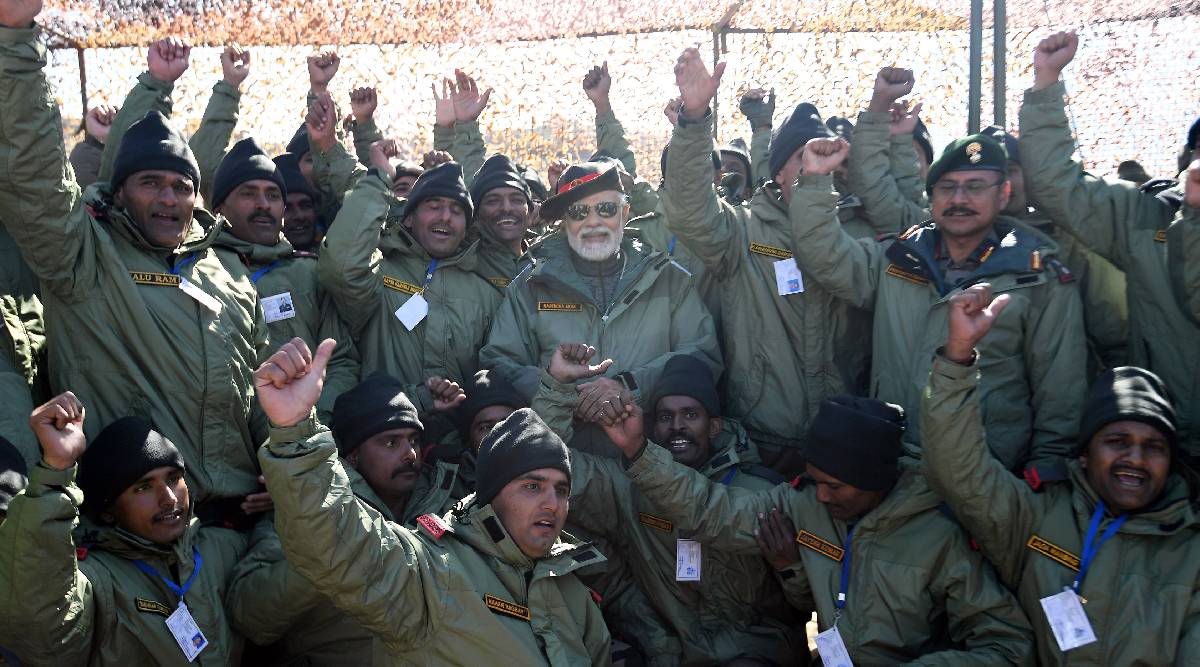कारगिलची ही भूमी सामर्थ्याचे प्रतिक आहे. या भूमिला नमन करण्याची भावना मला पुन्हा पुन्हा येथे घेऊन येते.