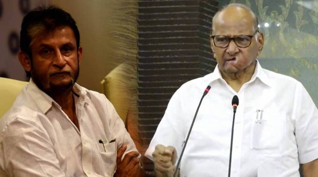 Sandip Patil Sharad Pawar Sandip Patil Sharad Pawar