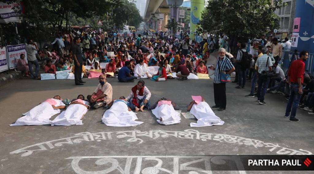 kolkata TET agitation