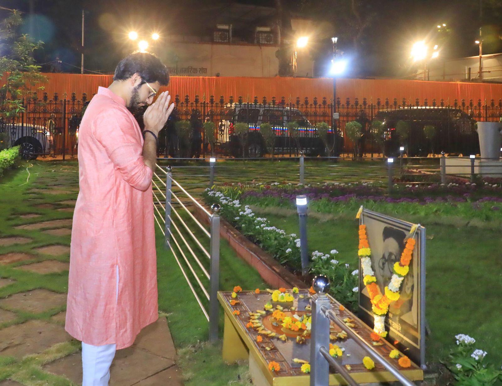 Aaditya thackeray visit shivtirt